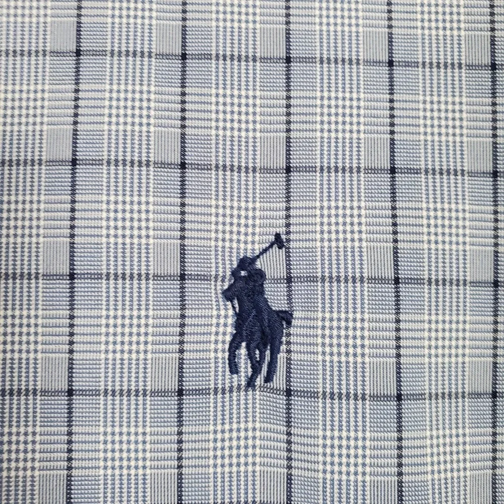 Polo Ralph Lauren Shirt Mens XL Blue Plaid Performance Classic Fit Preppy NEW